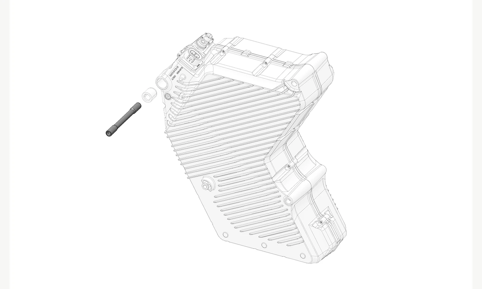 Stark VARG stored dry with its battery status being checked